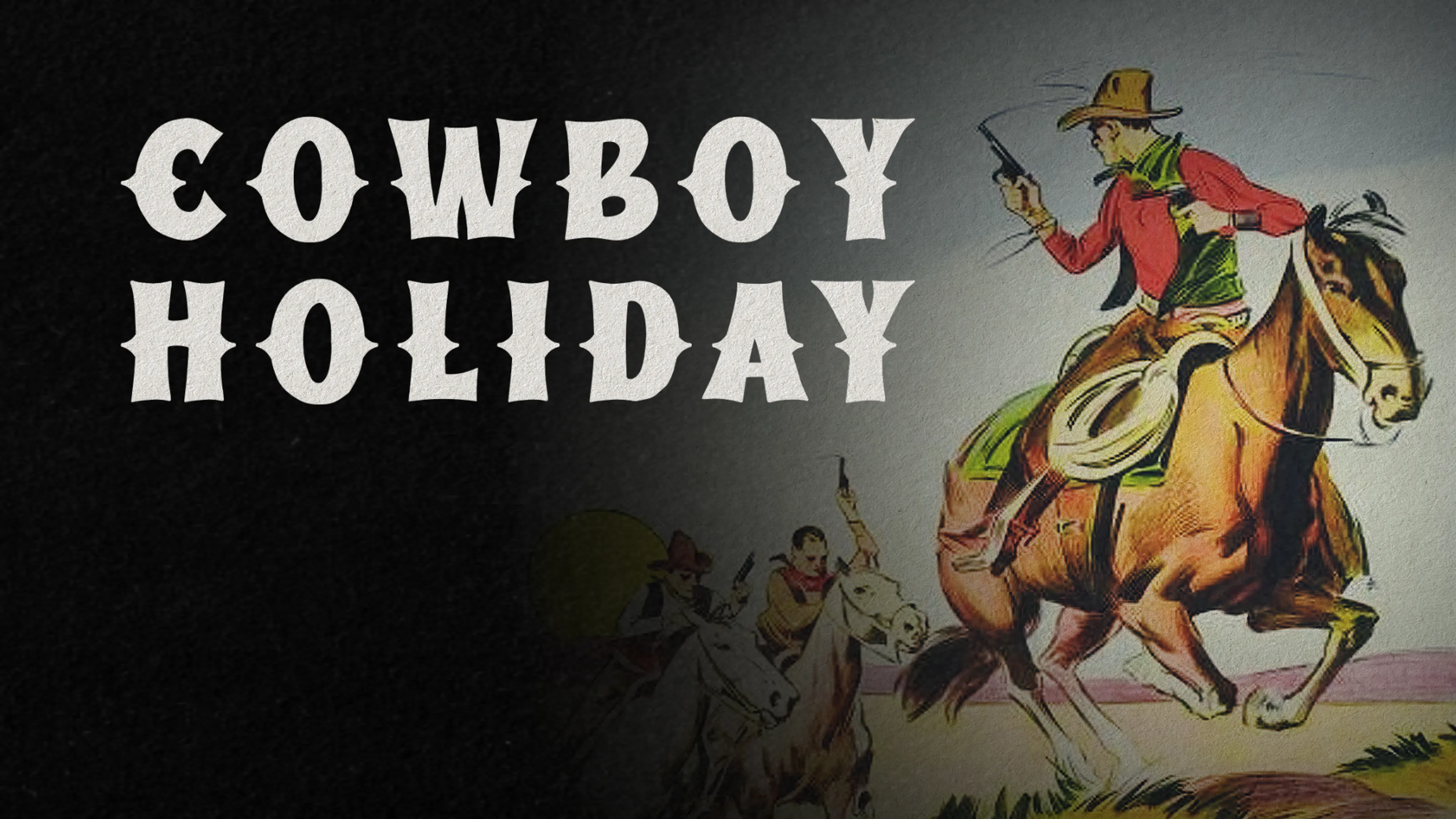 Cowboy Holiday poster